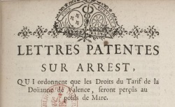 Accéder à la page "Droit et réglementation d'Ancien Régime"