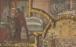      Théâtre de la Porte St Martin... Les Etrangleurs de Paris. Drame populaire à grand spectacle en 5 actes et 12 tableaux de Mr. A.Belot (1880)