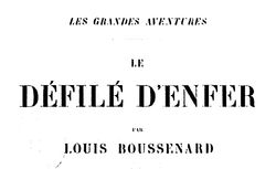 Le Défilé d’Enfer