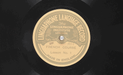 Disques Linguaphone Langage Record (Gallica - BnF)