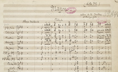 Accéder à la page "Manuscrits musicaux"