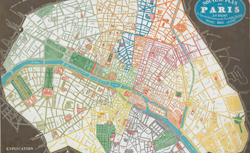 Accéder à la page "Cartographier Paris : plans généraux de la capitale XIXe et XXe siècle"