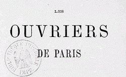 Les ouvriers de Paris