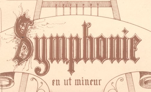 Accéder à la page "Symphonie"