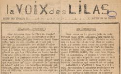 Accéder à la page "Voix des Lilas (La)"