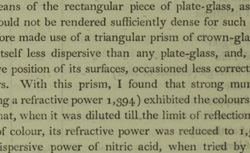 WOLLASTON, William Hyde (1766-1828) A method of examining refractive and dispersive powers, by prismatic reflection