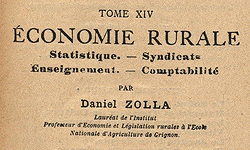 Économie rurale. Statistique, syndicats, enseignement, comptabilité