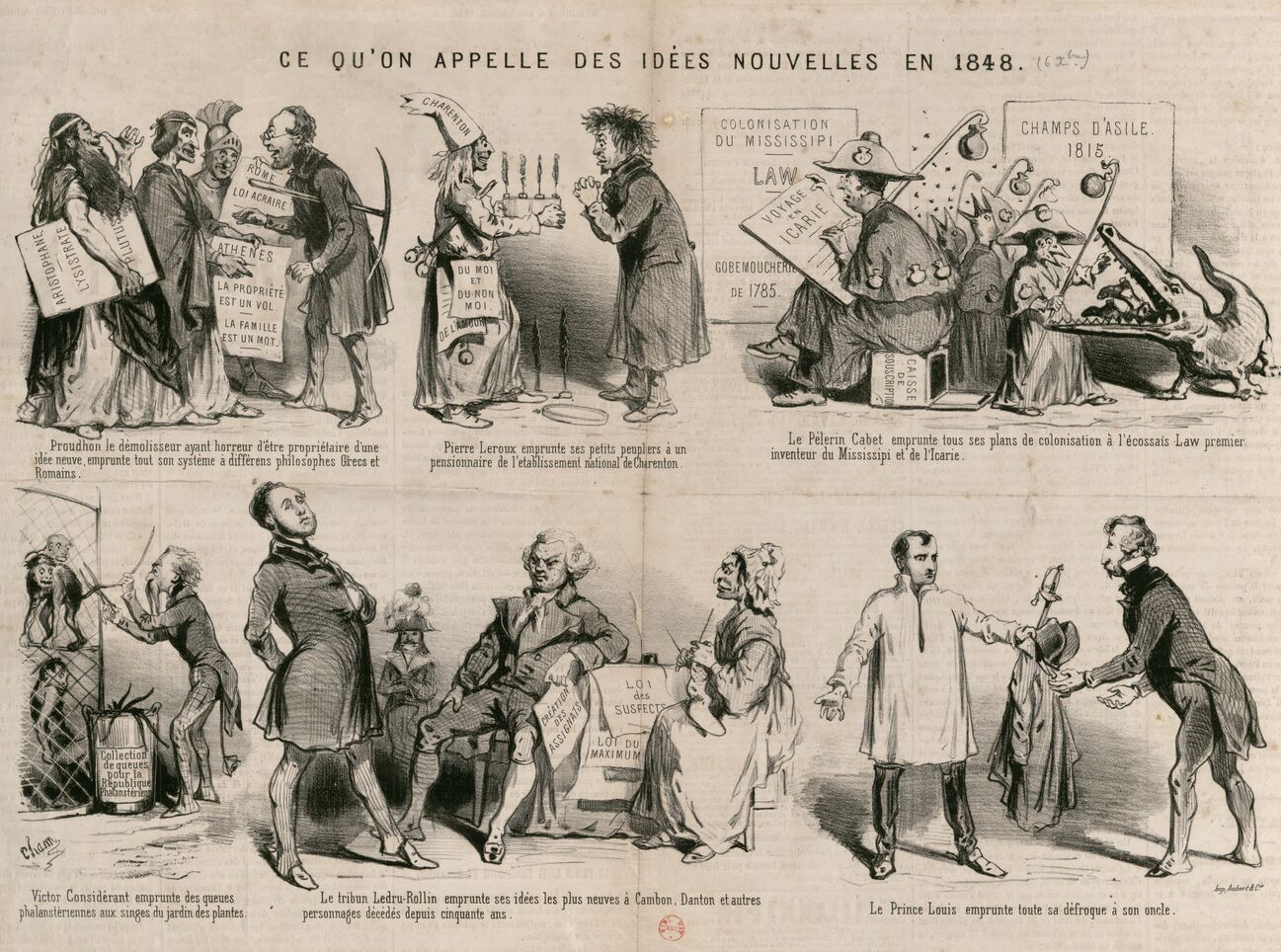 Ce qu'on appelle des idées nouvelles en 1848